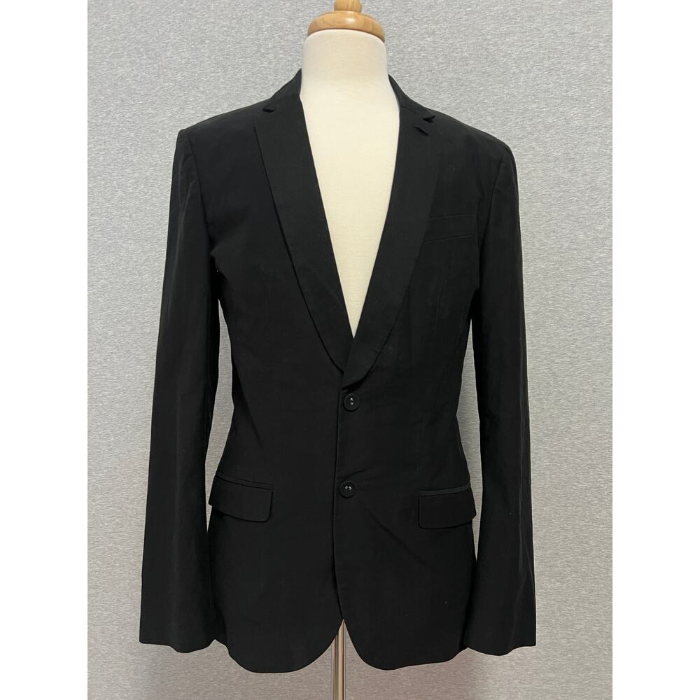 Armani Exchange Men's Cotton Blazer - Black - Size 40L